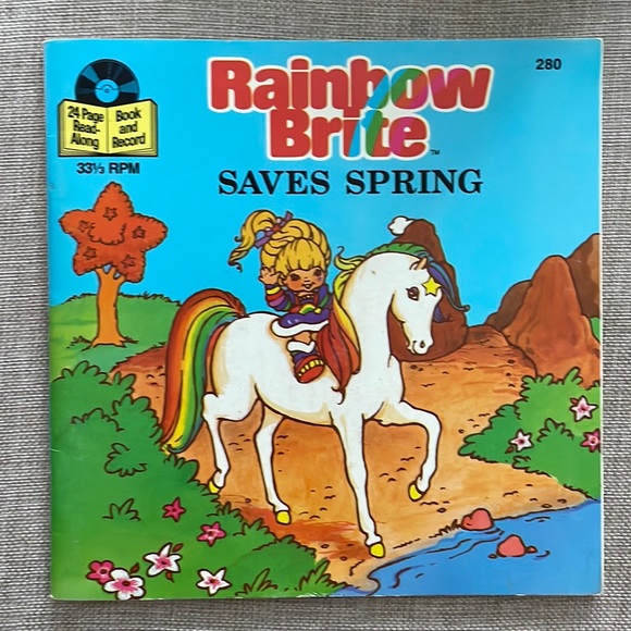 Rainbow Brite/ read-along book and record - Picture 1 of 3